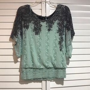 Lacy formal top